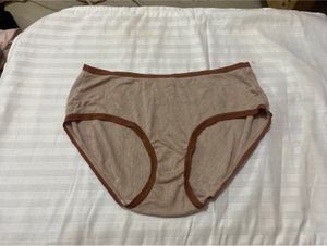 Brown Trimmed Brief