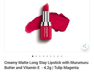Mamaearth Creamy Matte Long Stay Lipstick Pack 1