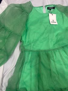 Green Tulle Dress