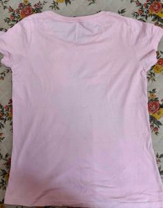 MAX Pink Floral Graphic Tee