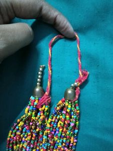 Colorful Beaded Statement Necklace