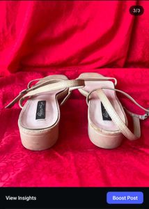 Elegant Nude Strappy Sandals