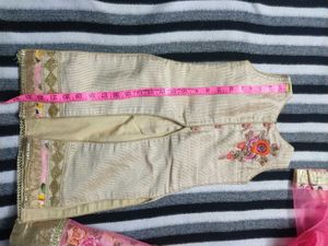 Lehenga Kurti Dupatta Set For 2-4 Years Girl