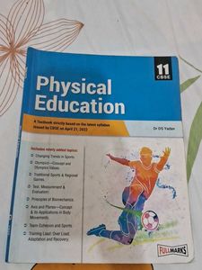Class 11th Cbse Physical Education Book