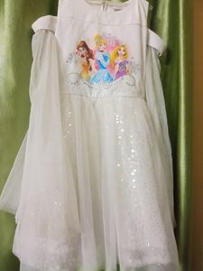 Disney Brand Off White Dress