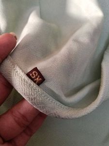 Cute Mint Green Ruched Top