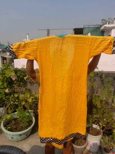 Yellow Ethnic Kurta
