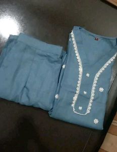 Elegant Blue Kurta Set