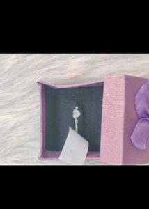 925 Sterling Silver Ring With Hallmark