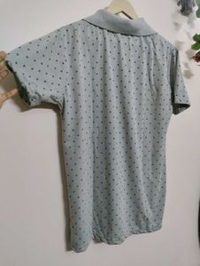 Grey Printed Tshirt