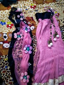 Pink Embellished Lehenga