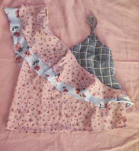 One Strap Frilly Top