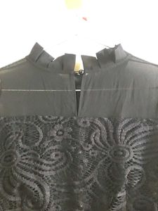 Georgette Black Gown 🖤