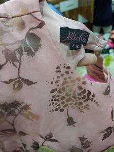 Pink Girls Gown