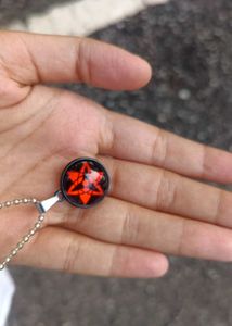 Anime Sharingan Necklace
