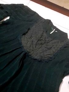 Elegant Black Ethnic Gown