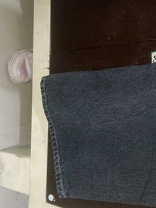 Wide Leg Black Jeans