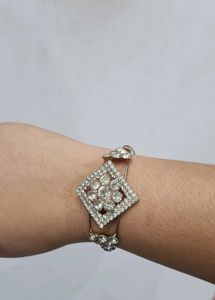 combo pack of bracelet, thin neck chain