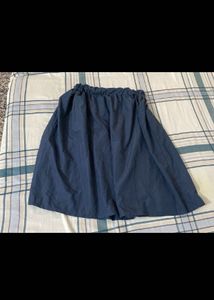 Navy Blue Skirt