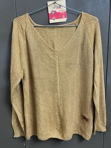 Golden Knit Sweater