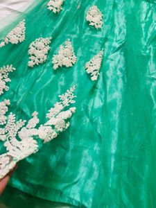 Mint Green Embellished Anarkali Dress