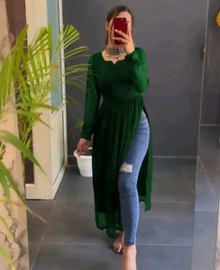 Elegant Green Naira Cut