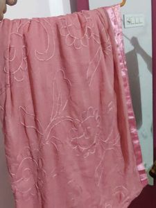 Elegant Pink Kurta Set With Parent And Dupatta