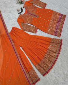 Top Sharara Dupatta Set 👌😍