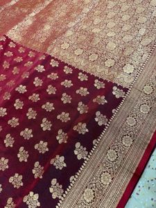 Banarsi Silk Buta All over Zari