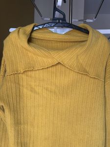 Mustard Knit Sweater