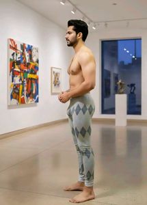 Patterned Leggings gym tights