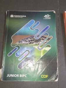 Narayana Junior Bipc CDF Book