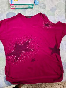 Beautiful sleeve cut top for women in xl size
