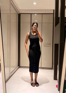 Black Midi Dress