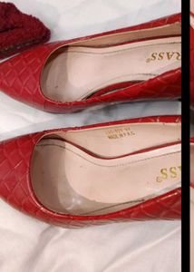 Red Leather Heels