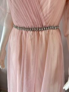 pink tulle gown