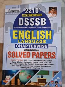 Combo Of Dssb Competetive Exam Books