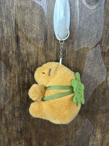 Capybara Plush Keychain