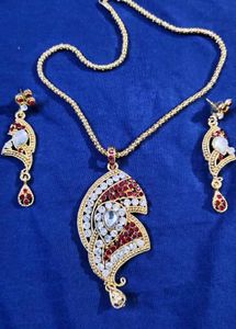 Necklace With Earrings