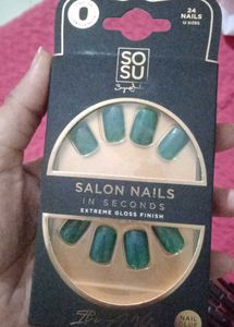 Artificial Nails+ Eye Mascara+Shadow+ Tools Combo