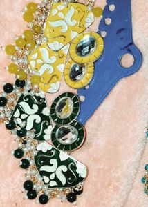 only one just 99 🎁🥳⚡Floral Jhumka Earrings