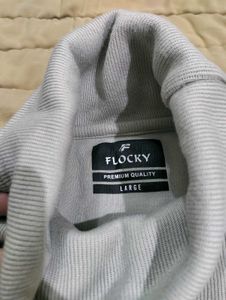 Wear High Neck Cotton Plain Full Sleeve Turtle Nec
