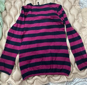 Striped Long Sleeve Top
