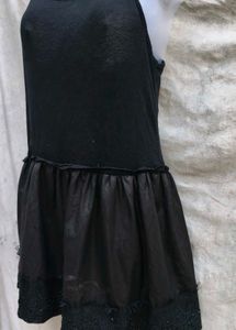 311. Black Slip Dress