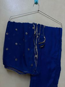 New and premium dark red 3 pc set | embroidered