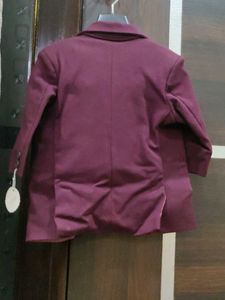 Boys&#39; Burgundy Suit Set