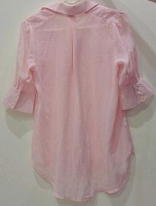 Pink Bell Sleeves Top