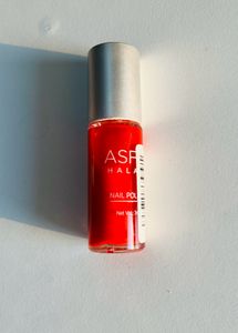 Asfa Halal Red Nail Paint
