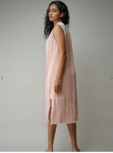 LABEL RITU KUMARStriped Sleeveless A-line Dress