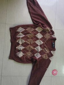 Argyle Pattern Sweater MONTE CARLo